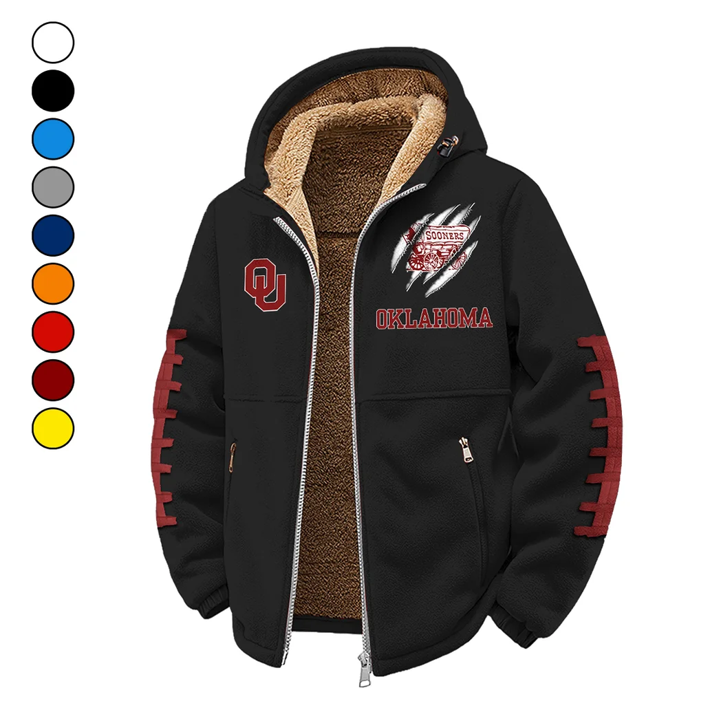 Norman’s Finest Winter Fleece Jacket, Ultra-Soft Fleece Shell HVN1445OS - Black