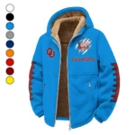 Normanâ€™s Finest Winter Fleece Jacket, Ultra-Soft Fleece Shell HVN1445OS - cyan