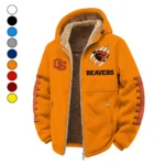 The Oregon State Elite Winter Fleece Jacket, Brushed Interior Winter Fleece HVN1445OS - Orange