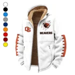 The Oregon State Elite Winter Fleece Jacket, Brushed Interior Winter Fleece HVN1445OS - White