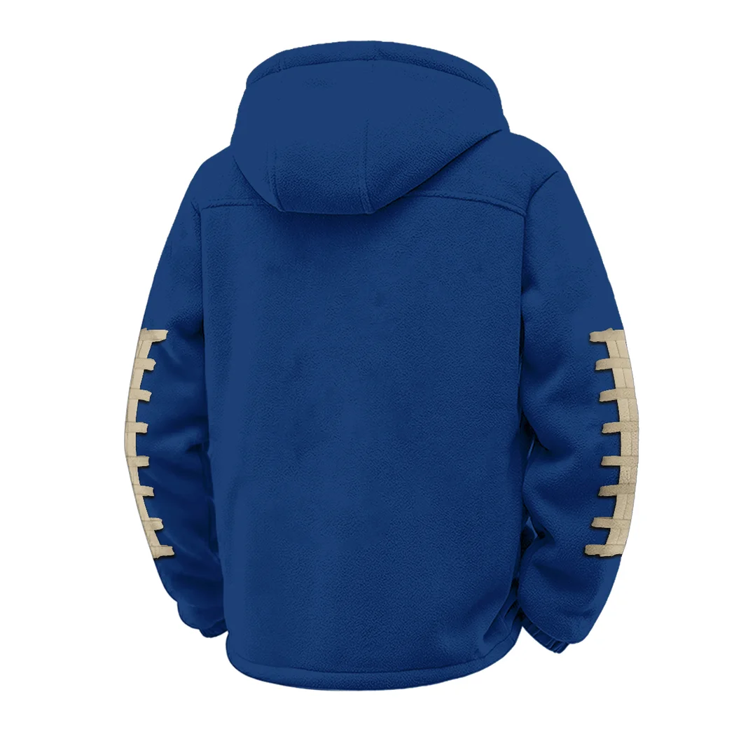 The Boiler Force Winter Fleece Jacket, Anti-Pill Thermal Fleece HVN1445PB - Navy - Image 3