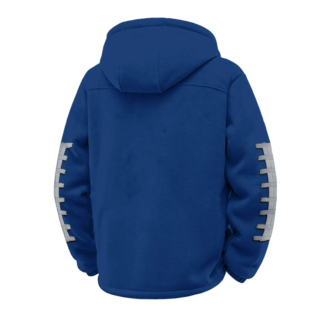 The Friars Winter Fleece Jacket, High-Density Comfort Fleece HVN1445PF - Navy - Image 3