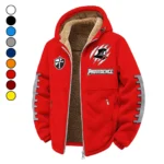 The Friars Winter Fleece Jacket, High-Density Comfort Fleece HVN1445PF - red