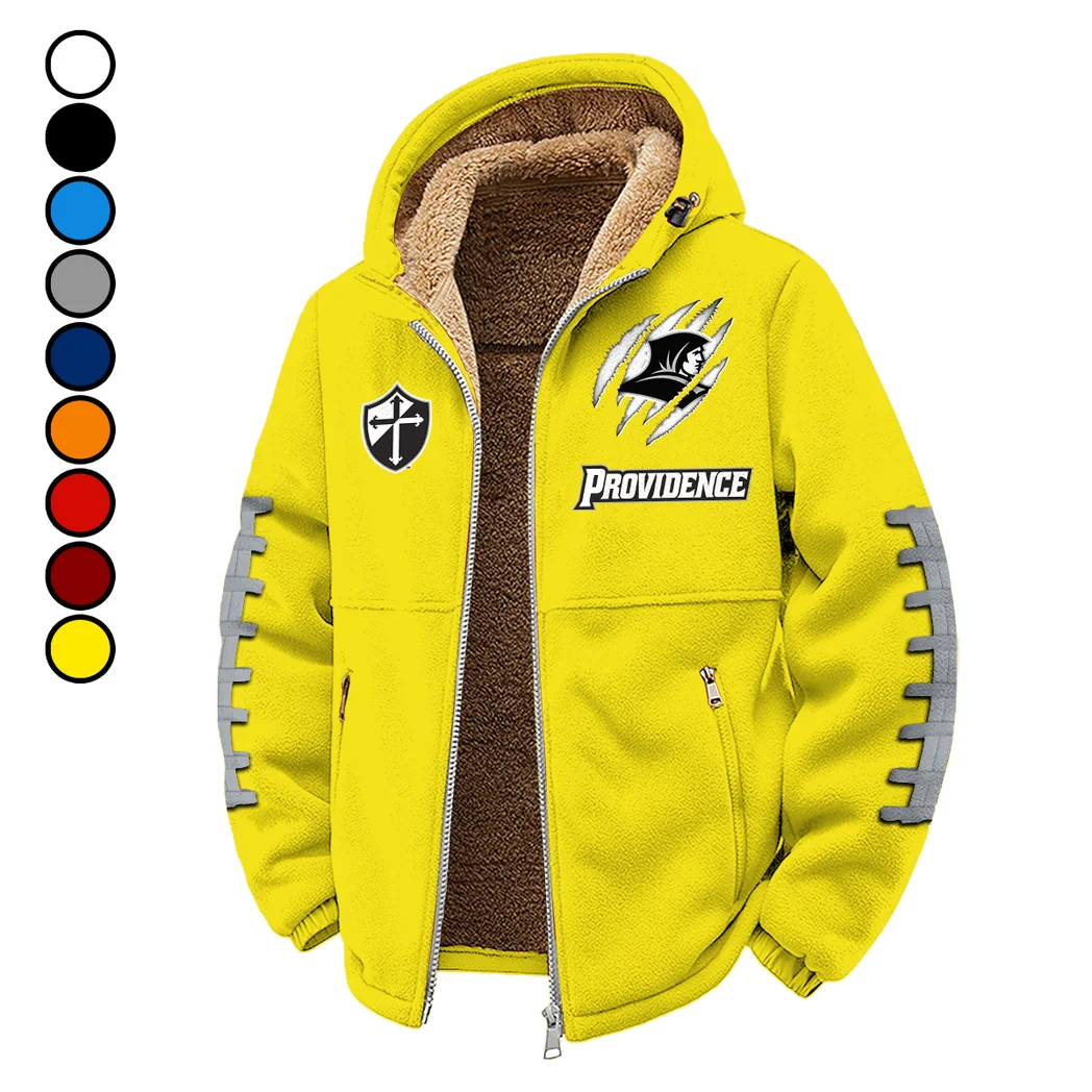 The Friars Winter Fleece Jacket, High-Density Comfort Fleece HVN1445PF - Yellow
