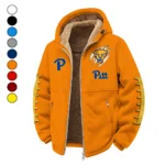 The Panther Elite Winter Fleece Jacket, Warm Core Loft Fleece HVN1445PP - Orange