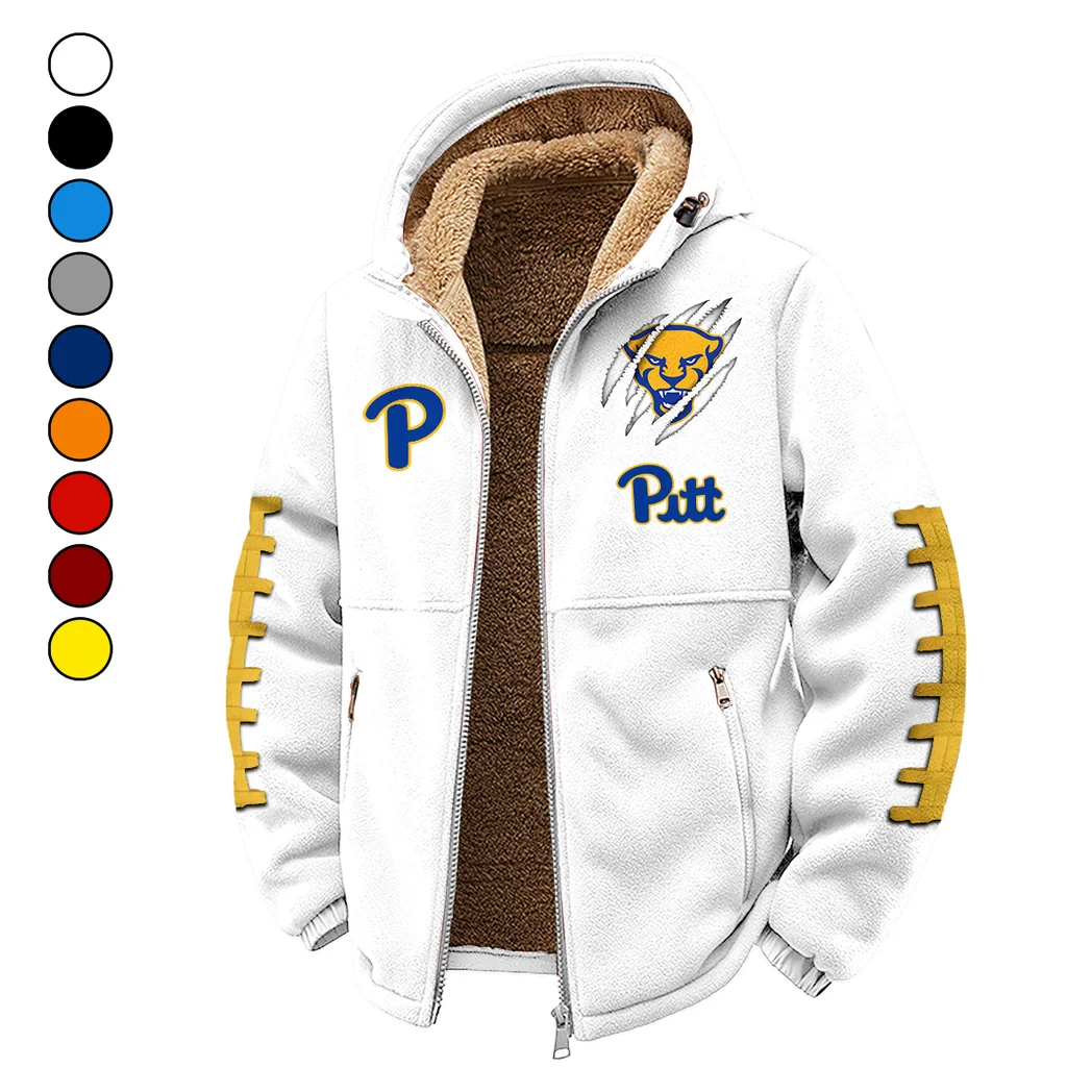 The Panther Elite Winter Fleece Jacket, Warm Core Loft Fleece HVN1445PP - White