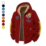 The Panther Elite Winter Fleece Jacket, Warm Core Loft Fleece HVN1445PP - Wine