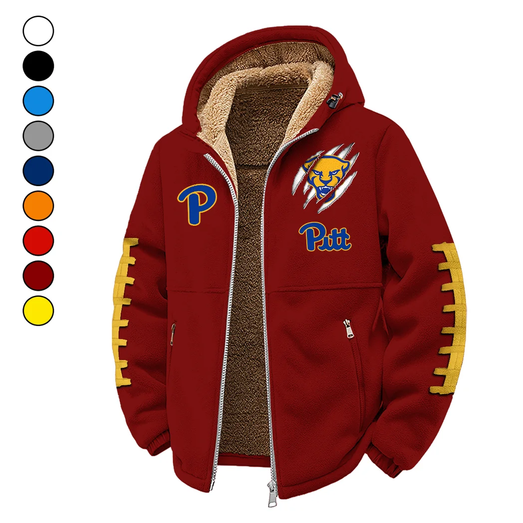 The Panther Elite Winter Fleece Jacket, Warm Core Loft Fleece HVN1445PP - Wine