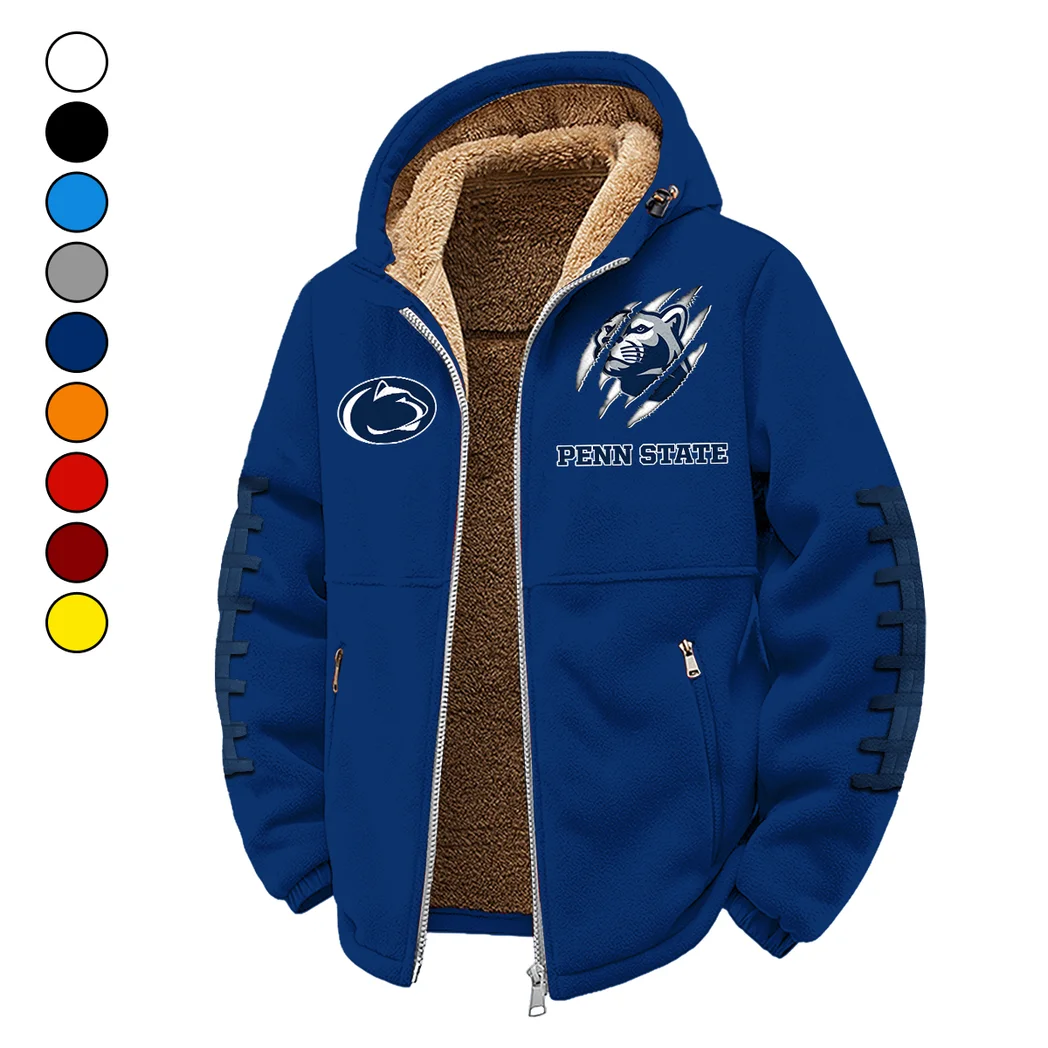 The Lions Winter Fleece Jacket, Breathable Winter Comfort HVN1445PS - Navy