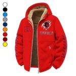 The Rutgers Pride Winter Fleece Jacket, Premium Fleece Barrier HVN1445RS - red