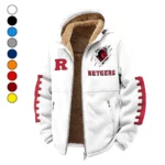 The Rutgers Pride Winter Fleece Jacket, Premium Fleece Barrier HVN1445RS - White