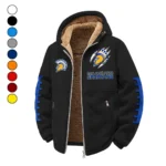 The Spartan Nation Winter Fleece Jacket, Arctic Expedition Fleece HVN1445SJ - Black