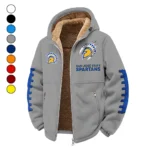 The Spartan Nation Winter Fleece Jacket, Arctic Expedition Fleece HVN1445SJ - Grey