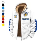 The Spartan Nation Winter Fleece Jacket, Arctic Expedition Fleece HVN1445SJ - White