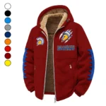 The Spartan Nation Winter Fleece Jacket, Arctic Expedition Fleece HVN1445SJ - Wine