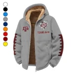 The A&M Spirit Winter Fleece Jacket, Sub-Zero Fleece Jacket HVN1445TA - Grey
