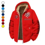 The A&M Spirit Winter Fleece Jacket, Sub-Zero Fleece Jacket HVN1445TA - red