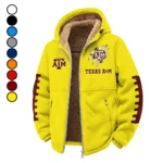 The A&M Spirit Winter Fleece Jacket, Sub-Zero Fleece Jacket HVN1445TA - Yellow