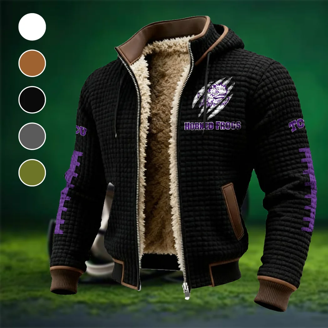 The TCU Elite Fleece-Lined Hooded Jacket, Endurance Sport Thermal Hoody HVN1445TC - Black