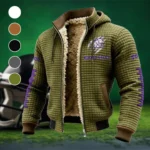 The TCU Elite Fleece-Lined Hooded Jacket, Endurance Sport Thermal Hoody HVN1445TC - Green