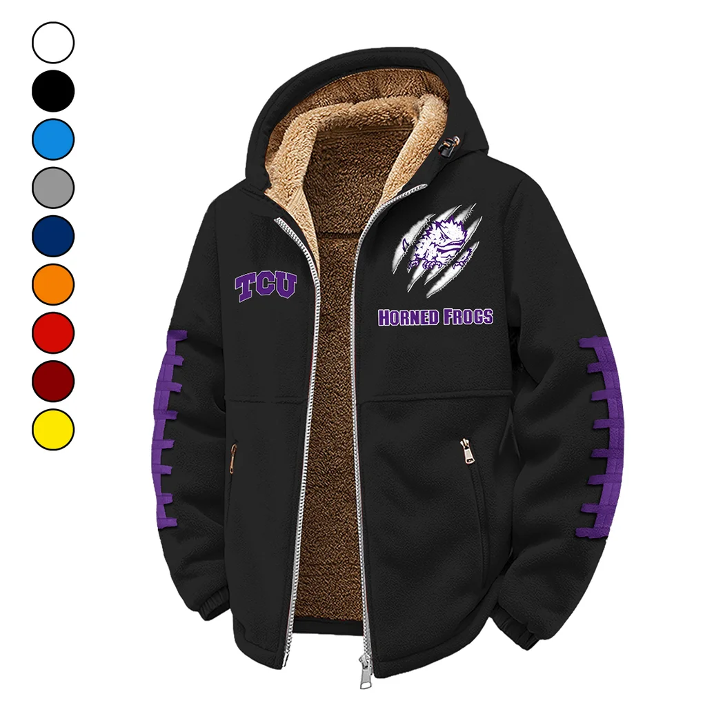 The TCU Elite Winter Fleece Jacket, Deep Winter Comfort Fleece HVN1445TC - Black