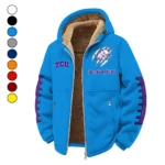 The TCU Elite Winter Fleece Jacket, Deep Winter Comfort Fleece HVN1445TC - cyan
