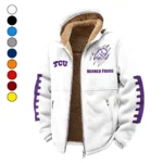 The TCU Elite Winter Fleece Jacket, Deep Winter Comfort Fleece HVN1445TC - White