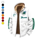 New Orleans Icons Winter Fleece Jacket, Polar Climate Fleece HVN1445TG - White