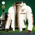 The Longhorn Power Fleece-Lined Hooded Jacket, Alpine Ascent Hooded Jacket HVN1445TL - White