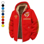The Longhorn Power Winter Fleece Jacket, Essential Winter Warmth HVN1445TL - red