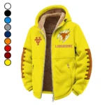 The Longhorn Power Winter Fleece Jacket, Essential Winter Warmth HVN1445TL - Yellow