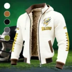 Toledo Fleece-Lined Hooded Jacket, Cross-Training Winter Layer HVN1445TR - White
