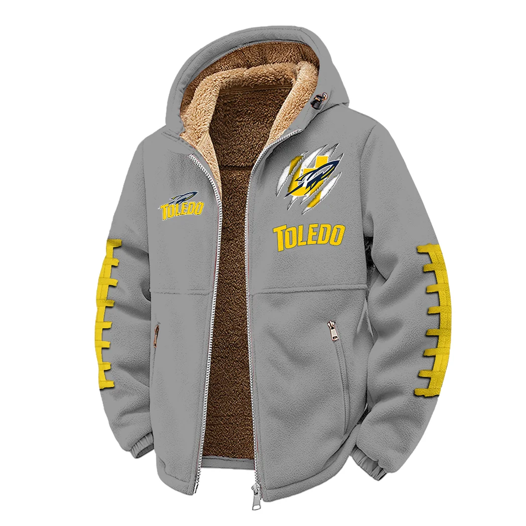 Toledo Winter Fleece Jacket, Superior Thermal Protection HVN1445TR - Grey - Image 2