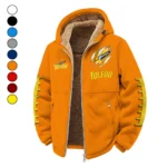 Toledo Winter Fleece Jacket, Superior Thermal Protection HVN1445TR - Orange