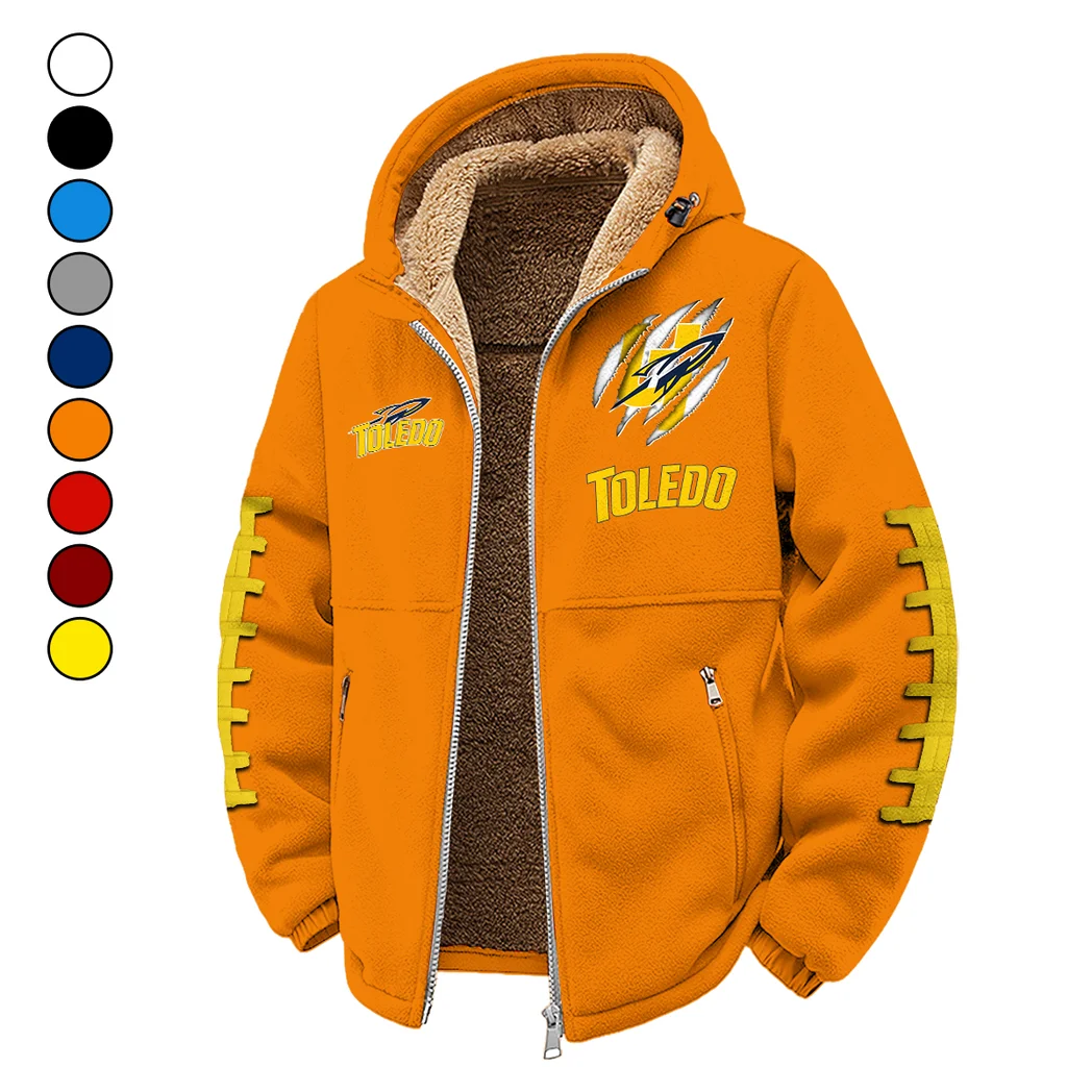 Toledo Winter Fleece Jacket, Superior Thermal Protection HVN1445TR - Orange