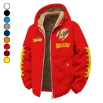 Toledo Winter Fleece Jacket, Superior Thermal Protection HVN1445TR - red