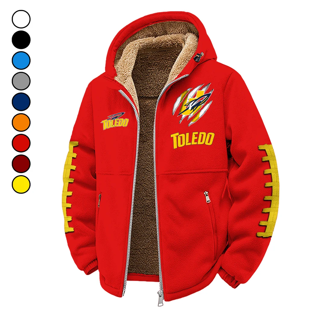 Toledo Winter Fleece Jacket, Superior Thermal Protection HVN1445TR - red