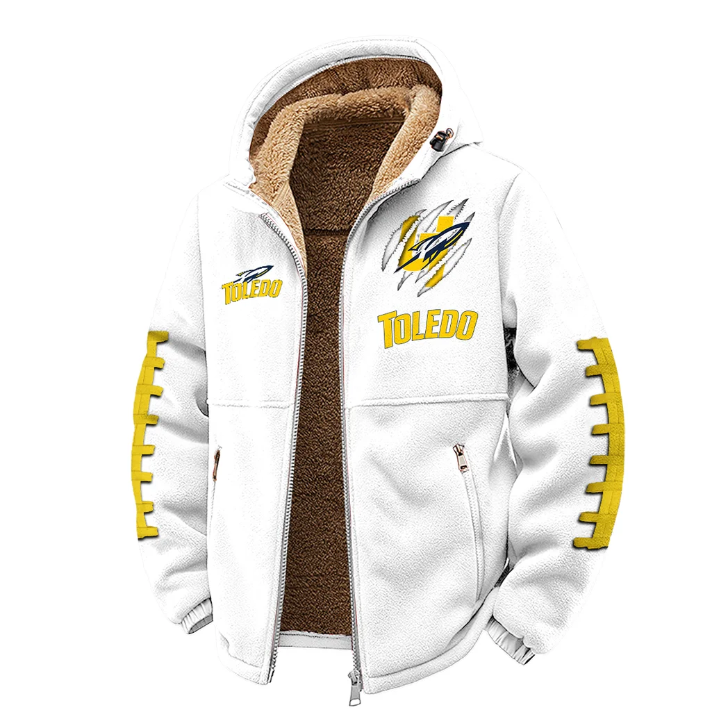Toledo Winter Fleece Jacket, Superior Thermal Protection HVN1445TR - White - Image 2