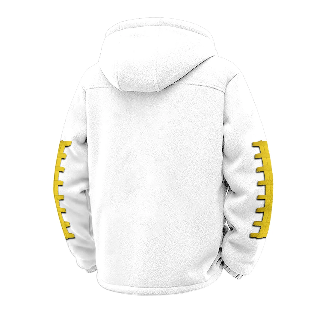 Toledo Winter Fleece Jacket, Superior Thermal Protection HVN1445TR - White - Image 3