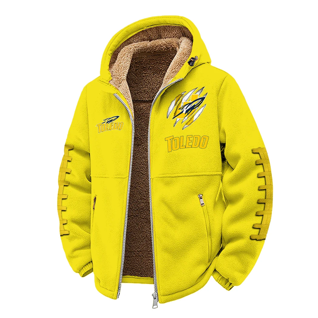 Toledo Winter Fleece Jacket, Superior Thermal Protection HVN1445TR - Yellow - Image 2