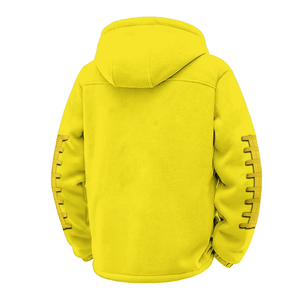 Toledo Winter Fleece Jacket, Superior Thermal Protection HVN1445TR - Yellow - Image 3