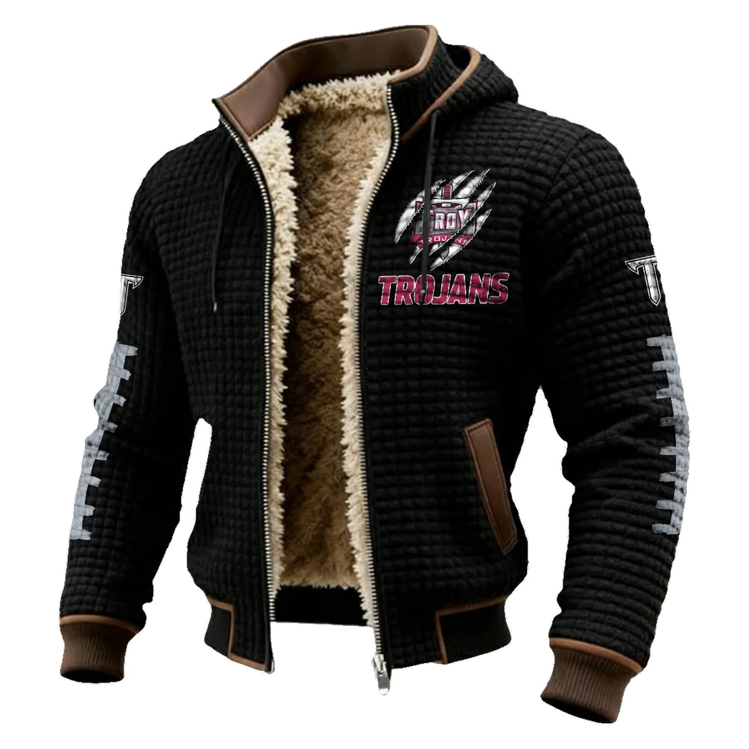 The Trojan Power Fleece-Lined Hooded Jacket, Peak Performance Hooded Shell HVN1445TT - Black - Image 2