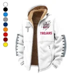 The Trojan Power Winter Fleece Jacket, Heavy-Duty Cold Fleece HVN1445TT - White