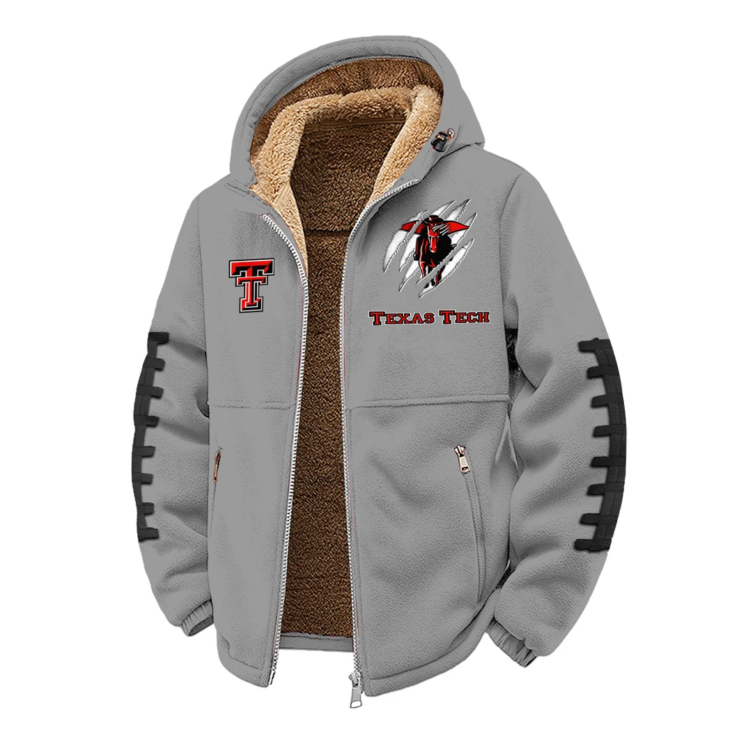 The Tech Power Winter Fleece Jacket, High-Performance Trail Jacket HVN1445TT - Grey - Image 2