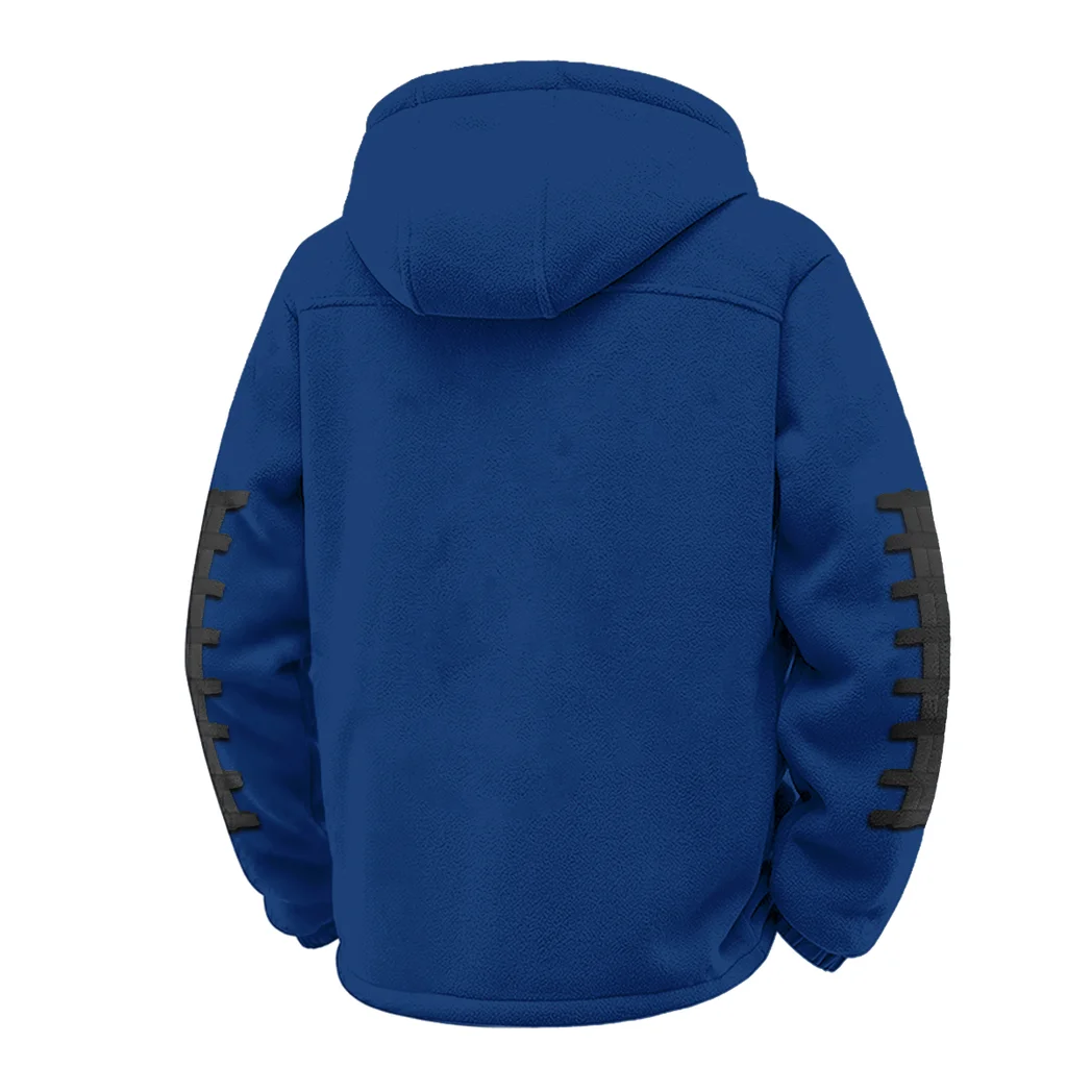 The Tech Power Winter Fleece Jacket, High-Performance Trail Jacket HVN1445TT - Navy - Image 3