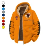 The Tech Power Winter Fleece Jacket, High-Performance Trail Jacket HVN1445TT - Orange