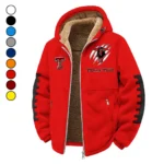 The Tech Power Winter Fleece Jacket, High-Performance Trail Jacket HVN1445TT - red