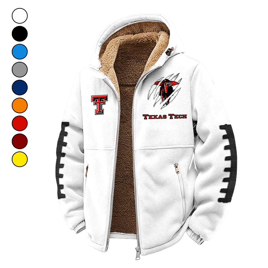 The Tech Power Winter Fleece Jacket, High-Performance Trail Jacket HVN1445TT - White