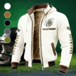 The UCF Force Fleece-Lined Hooded Jacket, Weather-Shield Fleece Hoody HVN1445UC - White