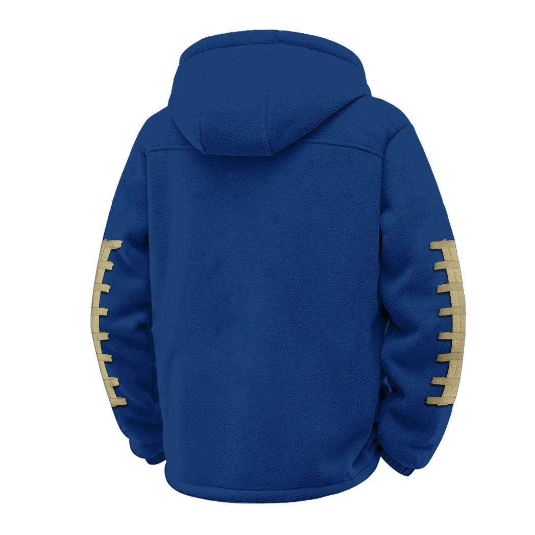 The UCF Force Winter Fleece Jacket, Multi-Sport Winter Layer HVN1445UC - Navy - Image 3